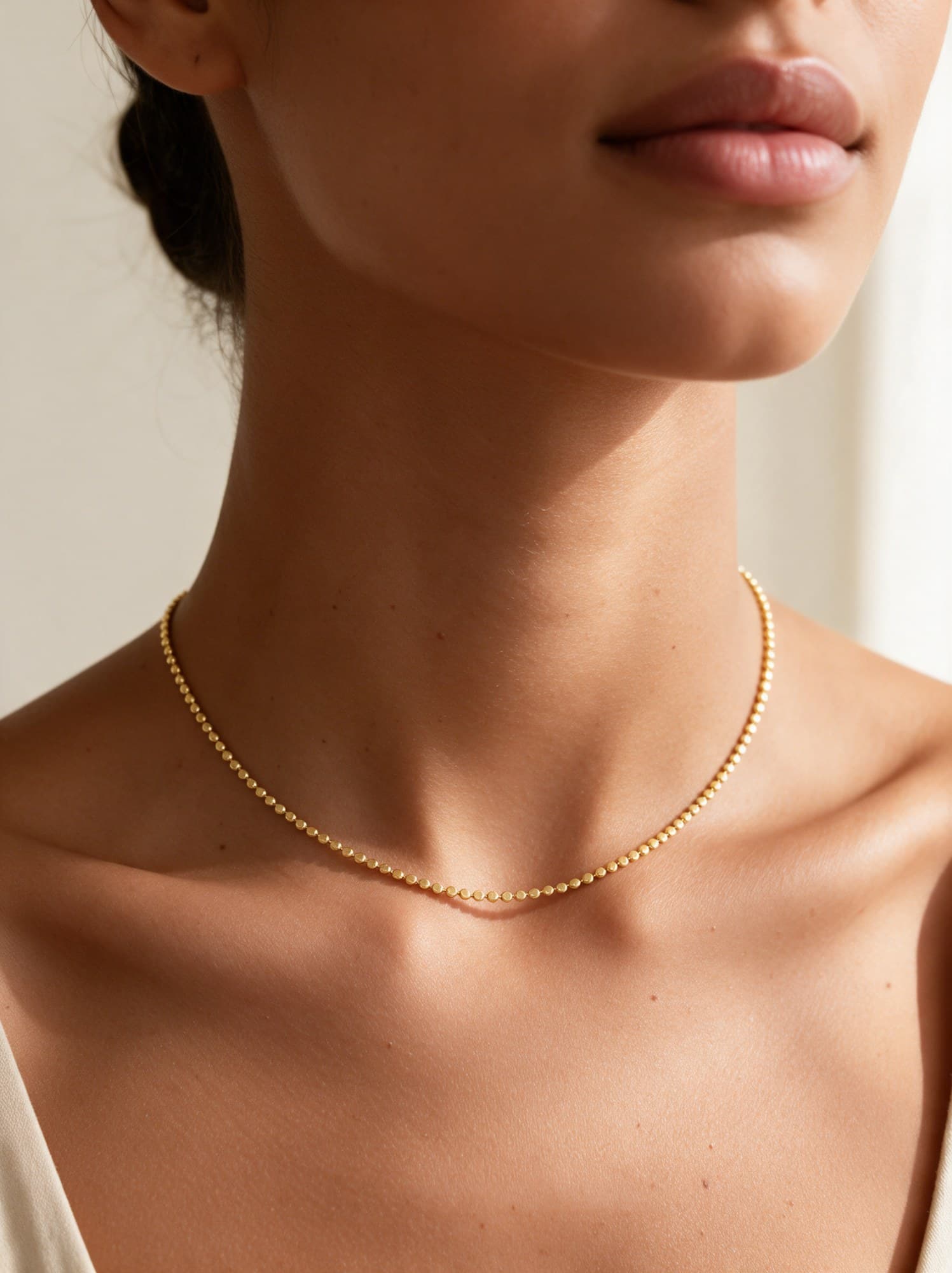 Choker Chapa Ouro