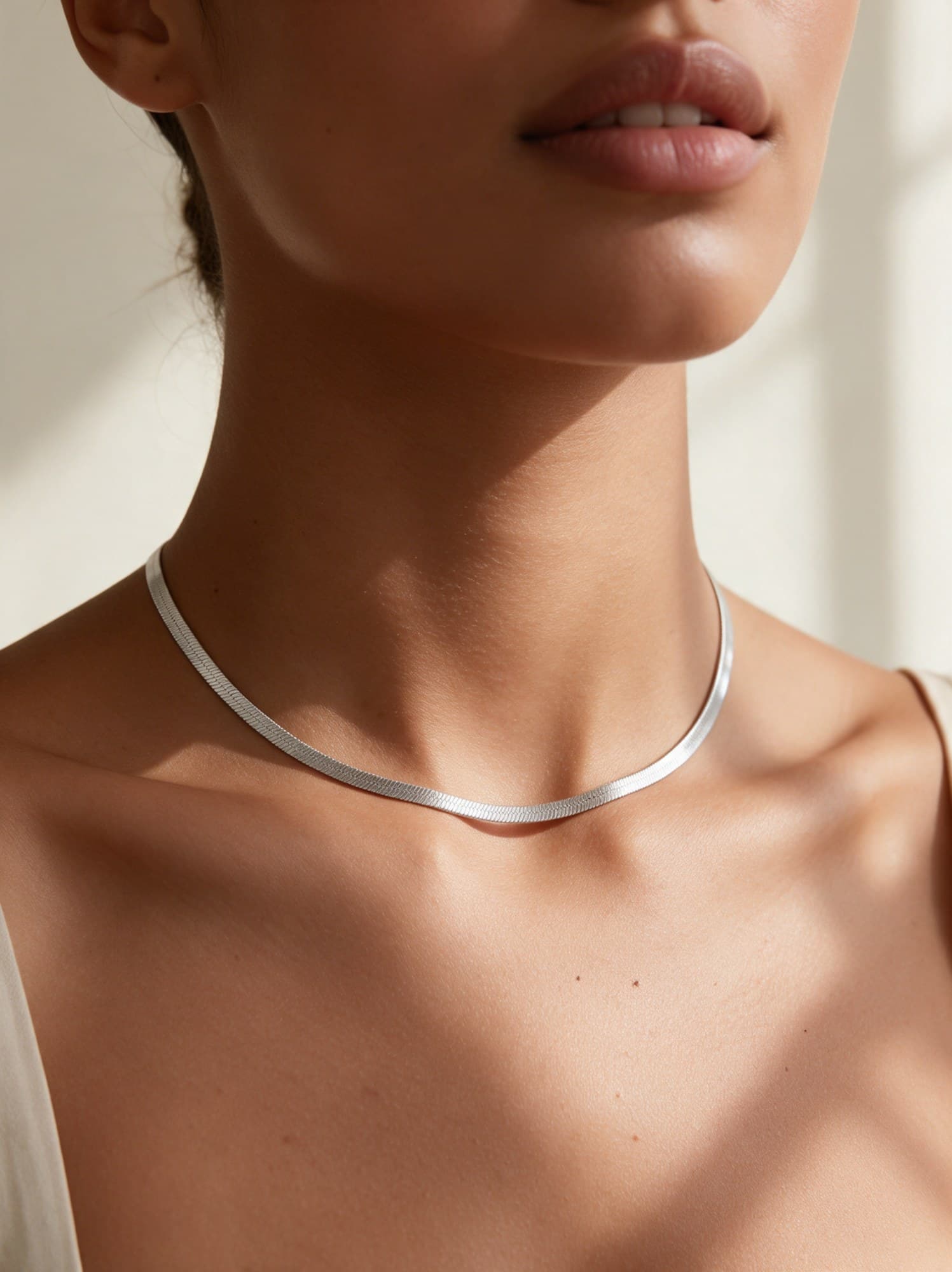 Choker Fita Ródio